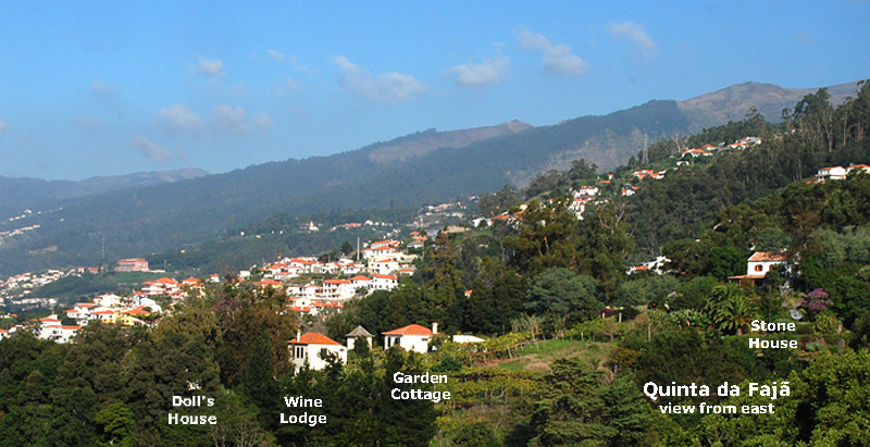 Quinta da Faj blick von Osten